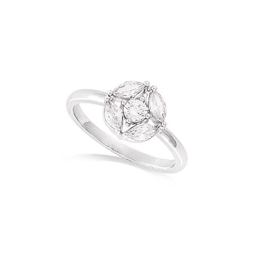 Bague - Ronde - Argent 925