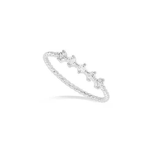 Bague - Torsade - Argent 925