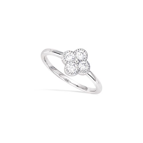 Bague - Fleur - Argent 925