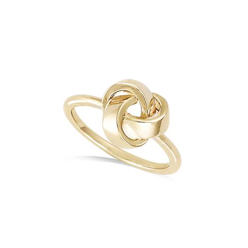 Bague entrelac - Plaqué Or