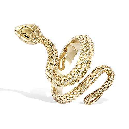 Bague serpent - Plaqué Or