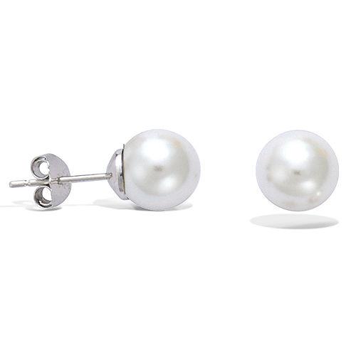 Boucles d'oreilles - Perle - Argent 925