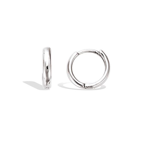 Boucles d’oreilles mini créoles diamètre 12 mm - Argent 925