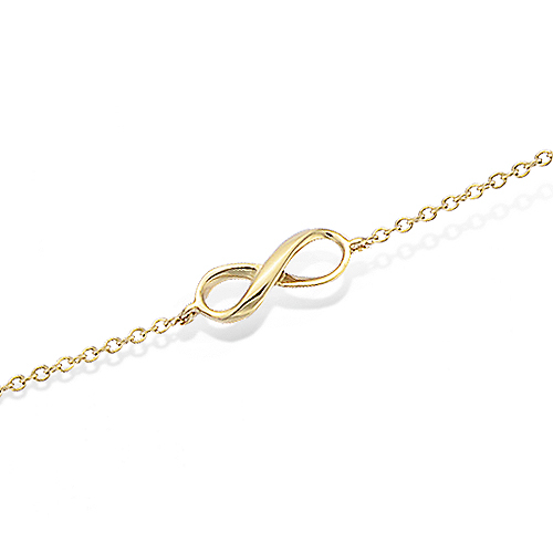 Bracelet symbole infini - Plaqué Or