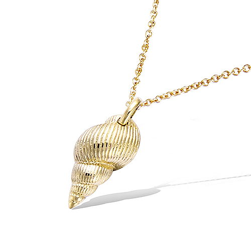 Pendentif coquillage - Plaqué Or