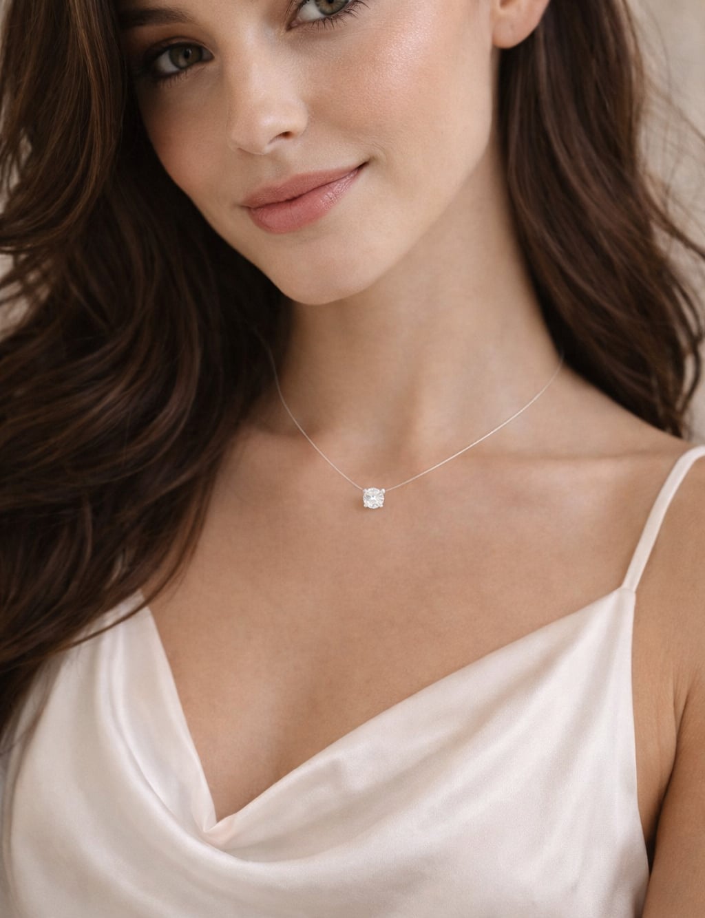 Collier - Solitaire - Argent 925